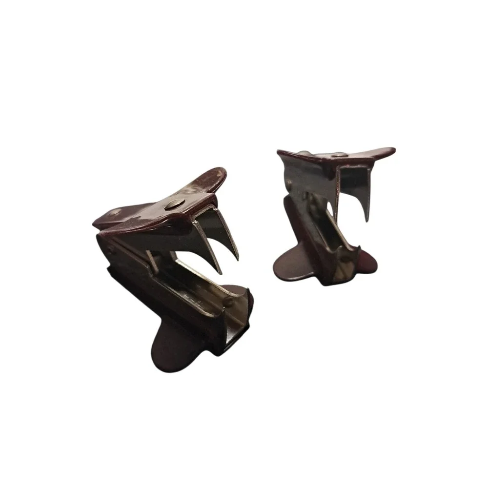 Vintage Staple Remover Brown Lot of 2‎